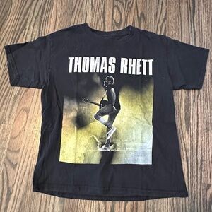 Thomas Rhett Black Graphic T-Shirt size XS